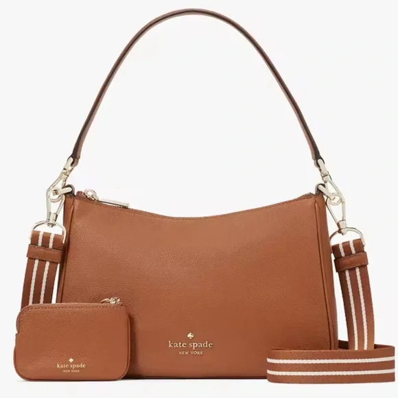 Kate Spade Rosie Shoulder Bag With Tech Attachment AirPod
Warm Gingerbread
NWT - Picture 1 of 16